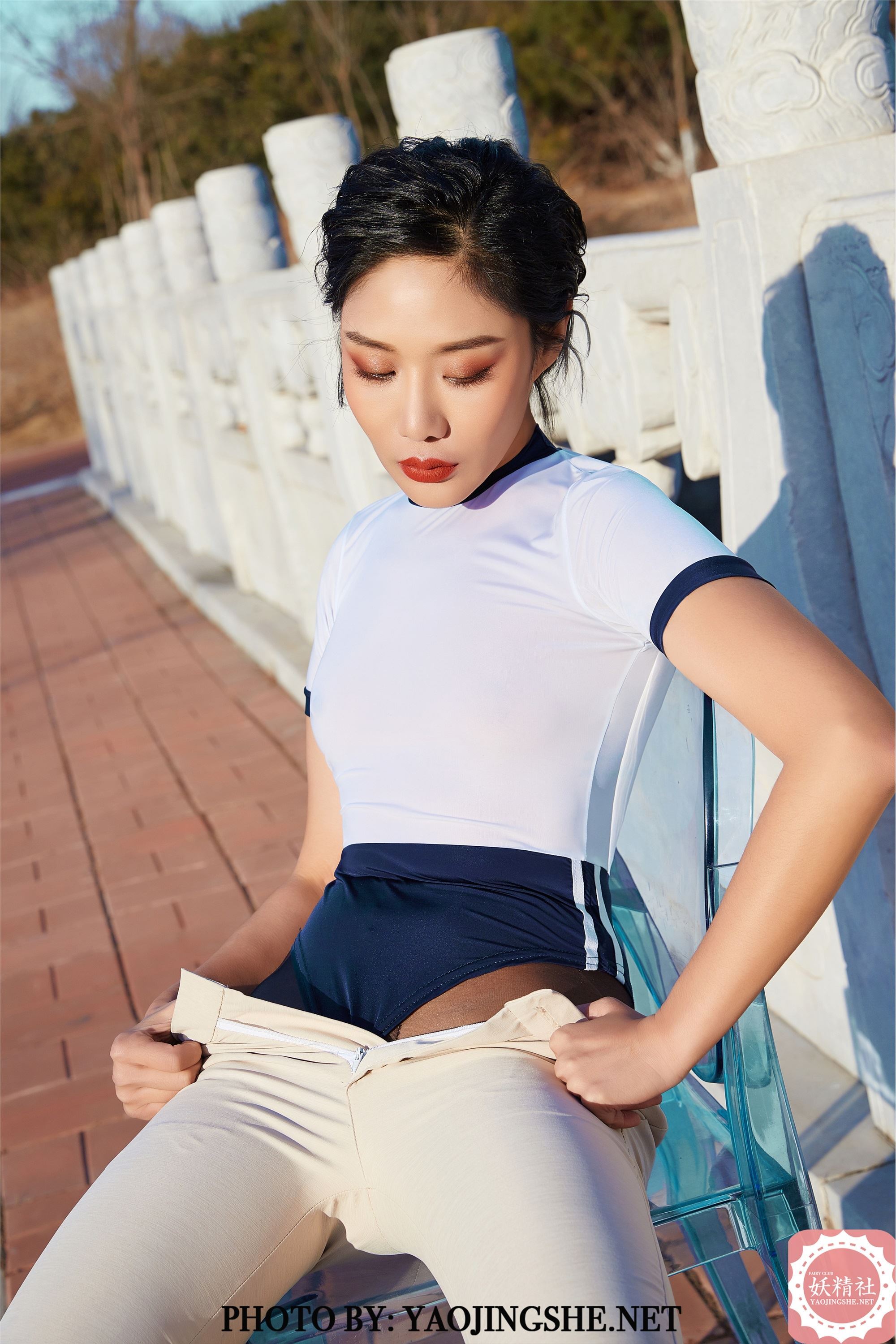 YaoJingShe 妖精社  2020.02.07 V2005 可可 《裤子里的美丝》